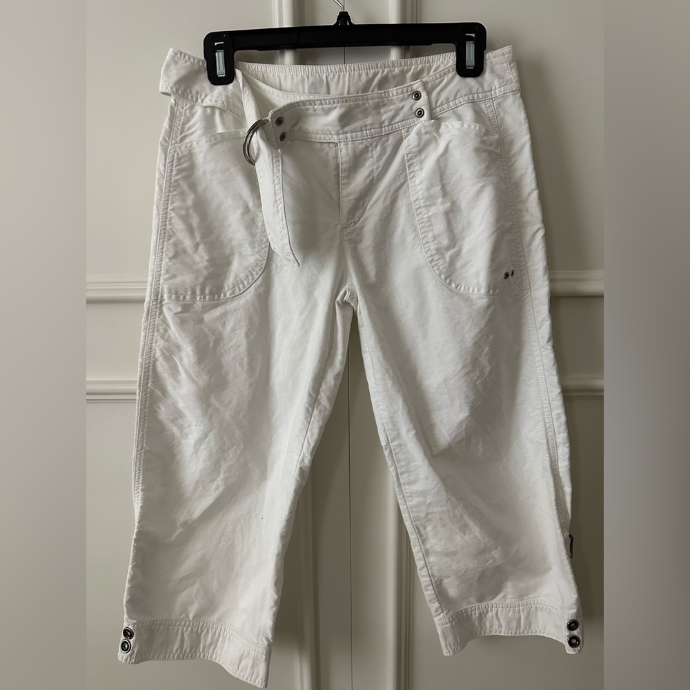 Free People white cropped pants